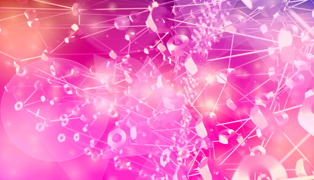 分子与通信背景。图片下载