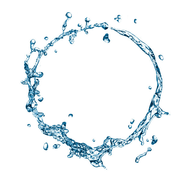 圆水溅。图片下载
