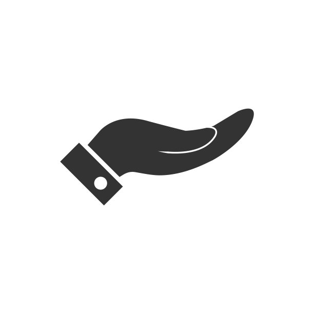 网页设计手部矢量图标，logo，应用程序，UI图片下载