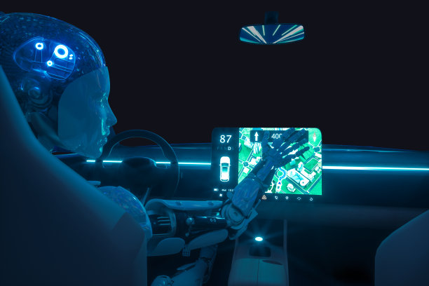 艾在城市里开车图片下载