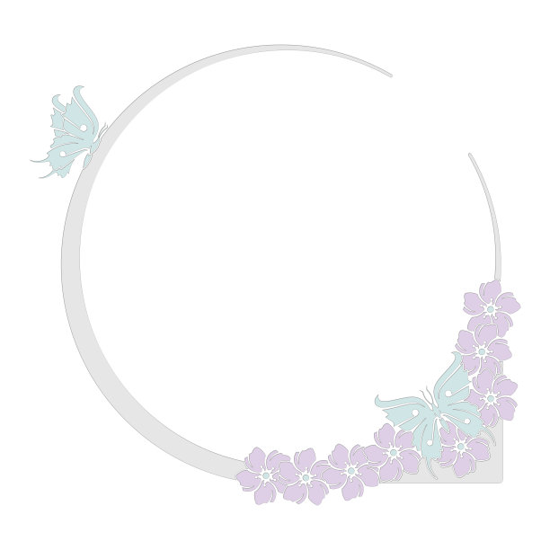 正上方白色背景的装饰照片图片下载