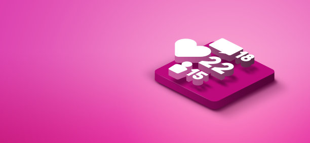 3D社交媒体像图标图片下载