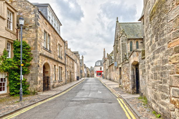 圣安德鲁斯在苏格兰的印象图片下载