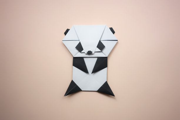 折纸熊猫图片下载