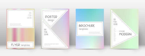 传单的布局。时尚美观的模板为宣传册图片下载