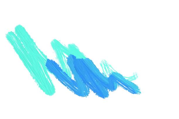 白色帆布上的水粉污渍。抽象背景和纹理。图片下载