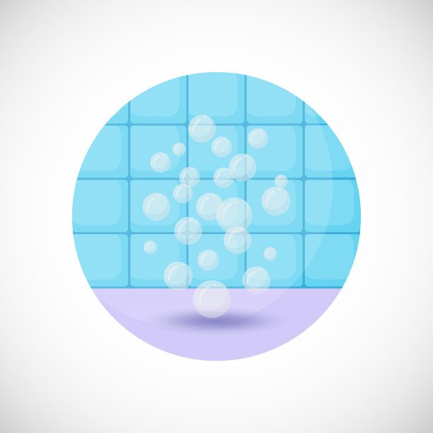 气泡矢量平面图标图片下载