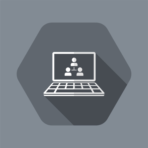 数字网络-矢量网络图标图片下载