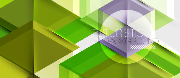 六角矢量商业展示或宣传册模板，技术现代设计图片下载