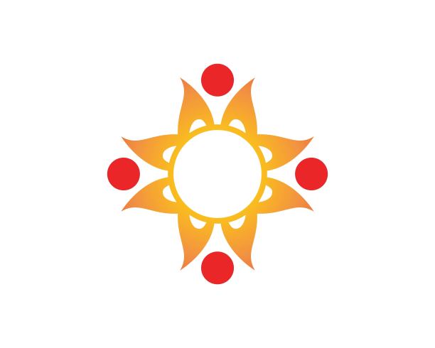 星形图标设计矢量模板图片下载