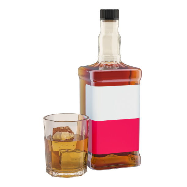 波兰酒精饮料的生产和消费，概念。3D渲染孤立的白色背景图片下载