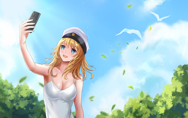 瑞典一名女子在毕业典礼上自拍图片下载