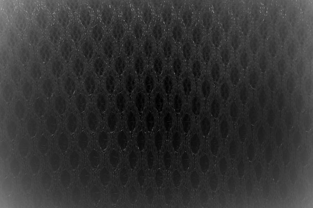 黑色针织物纹理背景。图片下载