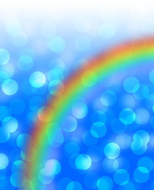 光中的彩虹图片下载