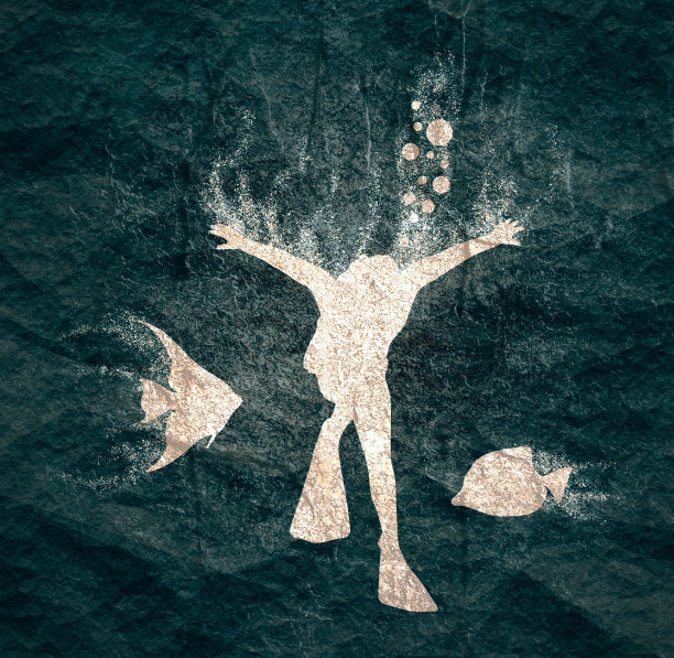 跳水运动的概念图片下载