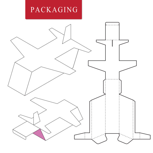 包模板传输概念。图片下载