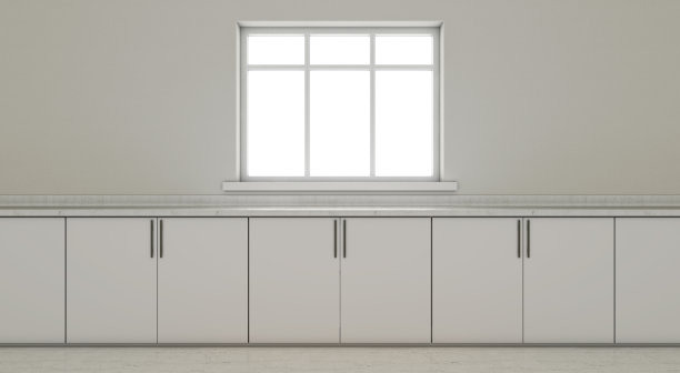 早上厨房工作台面图片下载