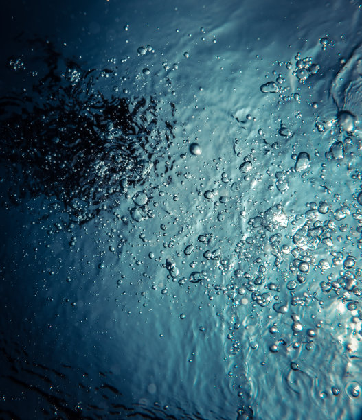 水气泡纹理深深的背景图片下载