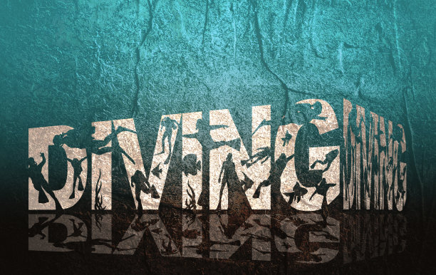 跳水运动的概念图片下载