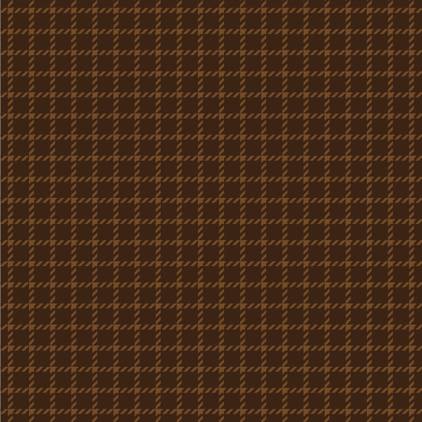 棕色碎布/犬齿花纹。男士衬衫时尚纺织面料。重复瓷砖格子图案。图片下载