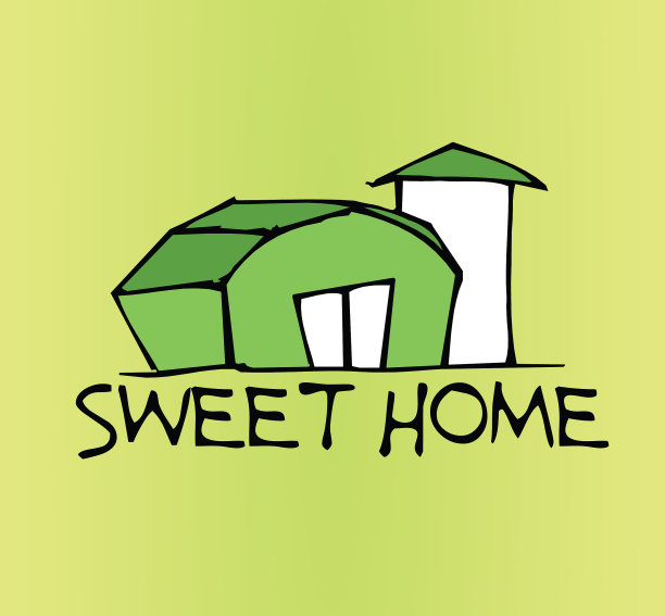 甜蜜的家设计-插图图片下载