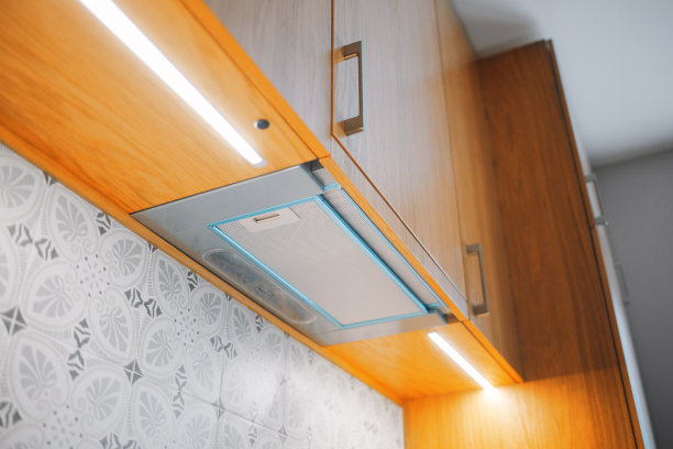 Led背光小厨房排气罩图片下载