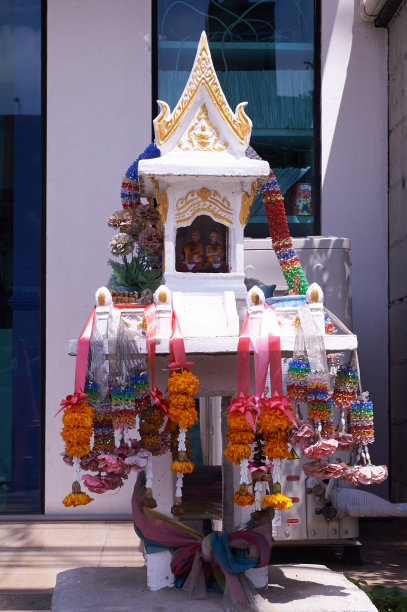 泰国清莱的佛教寺庙图片下载