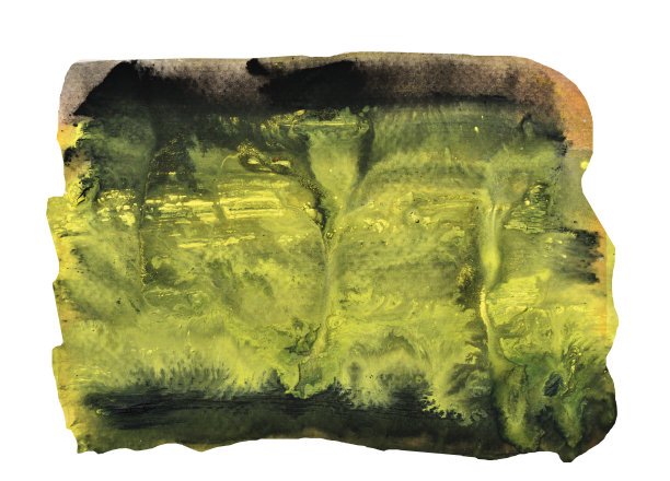 背面有黄色和棕色污渍图片下载