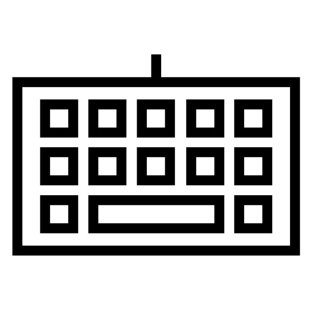 尖锐细线矢量图标/键盘输入图片下载