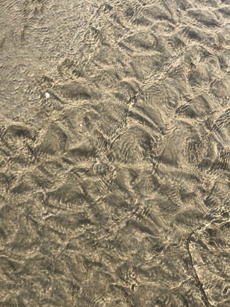 海滩沙波纹墙纸背景照片的图像，由潮汐和温和的海浪拍打Palolem海滩，果阿，南印度，水下的涟漪图案的海洋运动，文本的复制空间，反射，阴影，运动图片下载