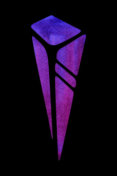 水晶渐变彩色魔术石图片下载