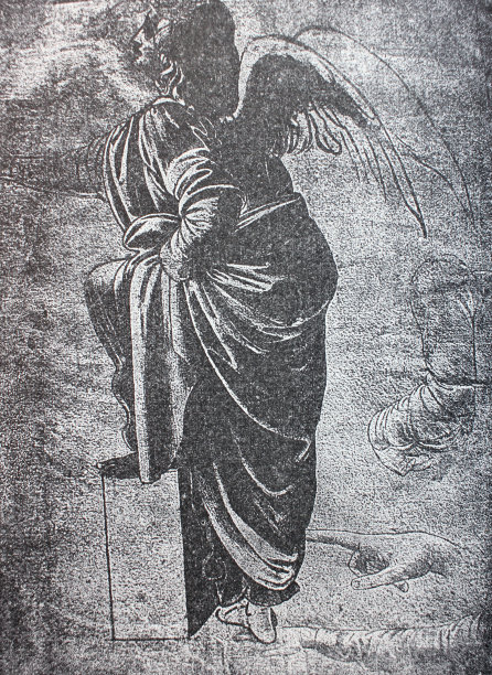 列奥纳多·达·芬奇的《岩间圣母》中的天使练习曲图片下载