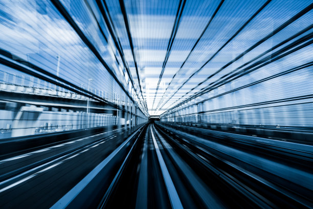 市郊往返列车素材图片