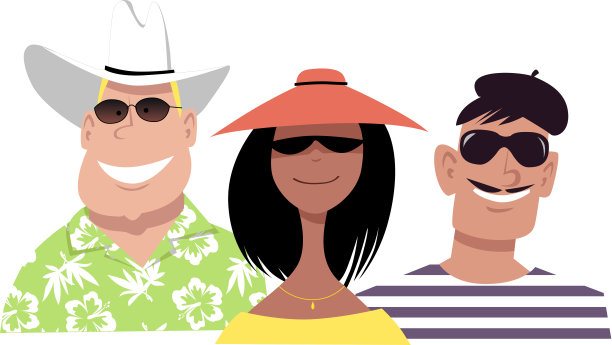 度假的人图片下载