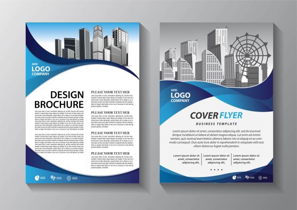 宣传册设计，封面现代布局，年度报告，海报，传单在A4彩色三角形，几何形状的技术，科学，市场与光背景素材图片