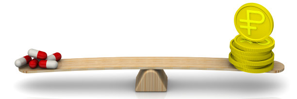 治疗的费用。概念与权重图片下载