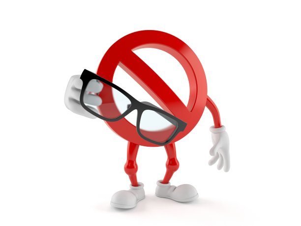 禁止字符持有眼镜图片下载