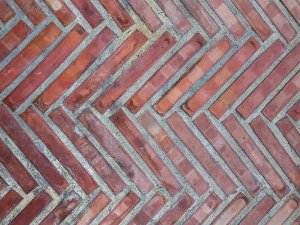 砖地面作为背景纹理图片下载