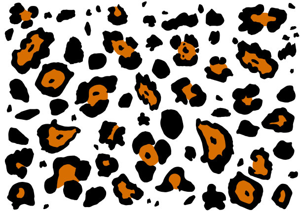 动物打印豹。图片下载