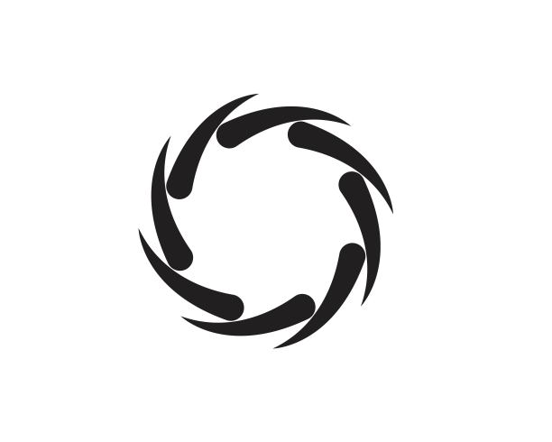 漩涡矢量图图标图片下载