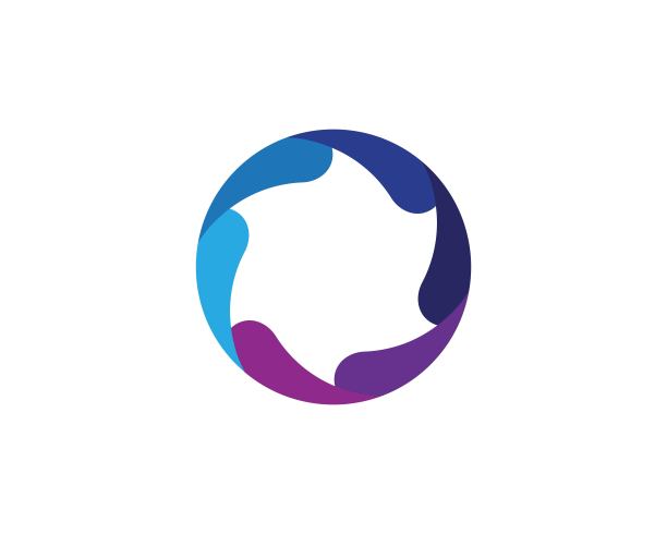 漩涡矢量图图标图片下载