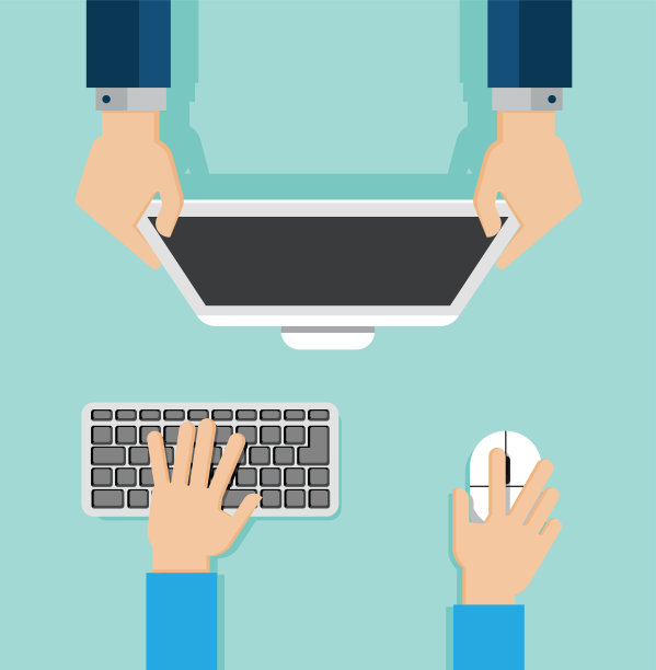 现代工作场所的概念。图片下载