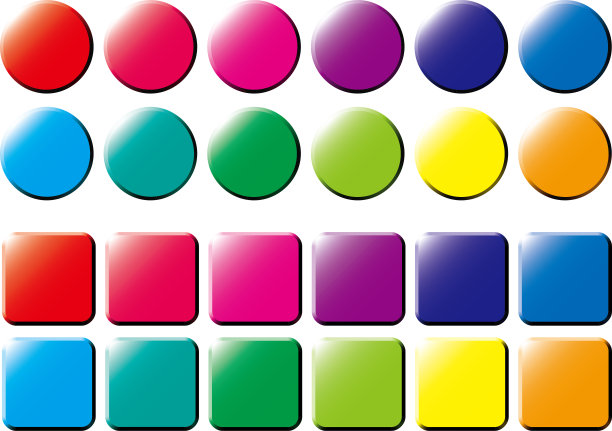 收藏彩色立体画框素材图片下载