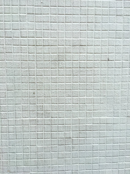 方形砖墙纹理背景，白色色彩图片下载