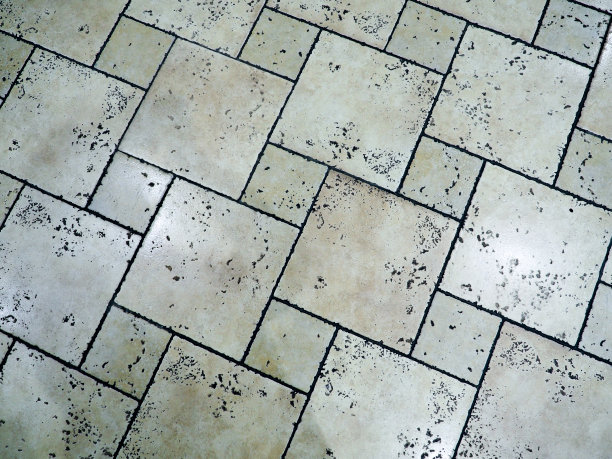 灰色瓷砖地板背景图片下载