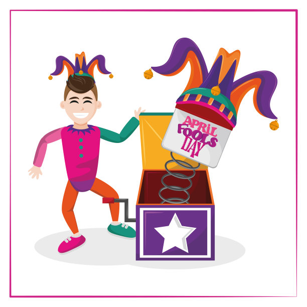 愚人节卡片图片下载
