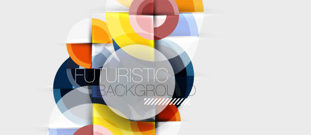 圆形几何设计模板图片下载