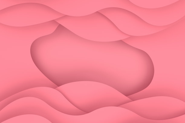 纸艺术抽象波浪背景，剪纸，折纸图片下载