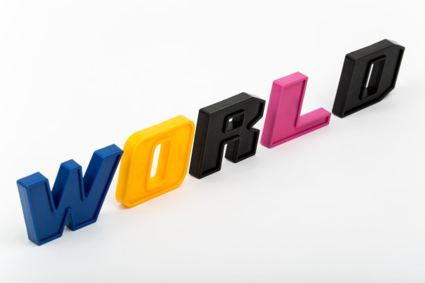 世界，塑料字母图片下载