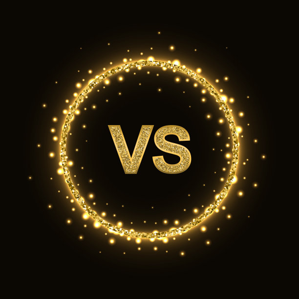 VS戒指上闪闪发光的符号图片下载